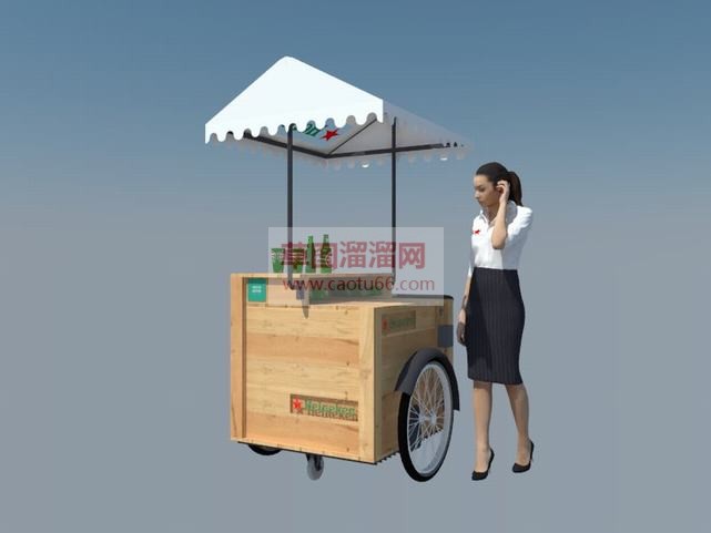 贩卖车OL美SU模型