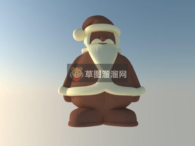 圣诞老人玩具SU模型