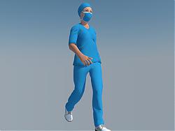 3D手术医生SU模型