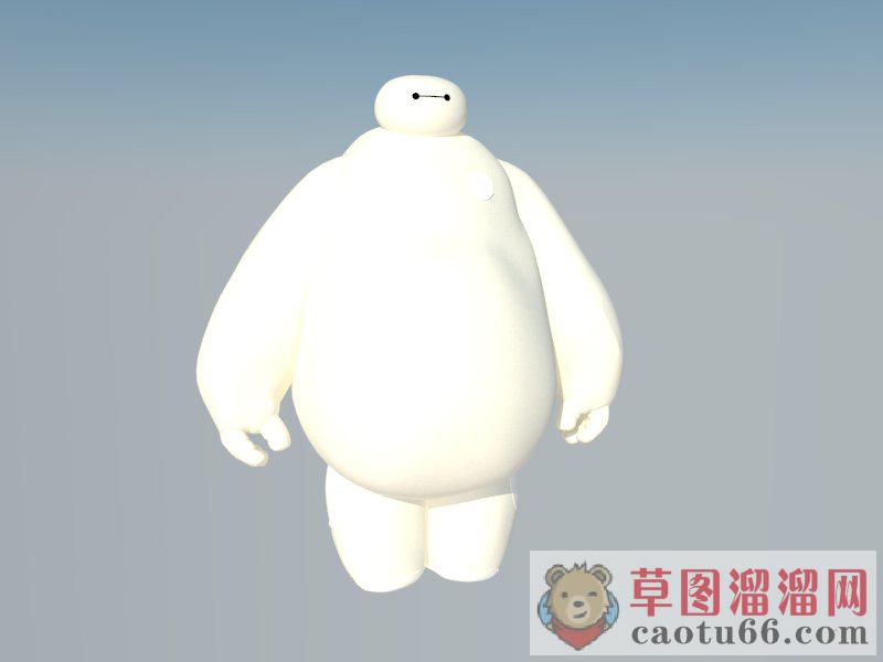 超能特战队大白SU模型