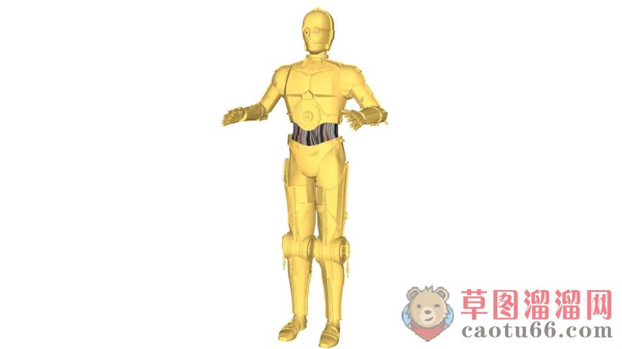 金属工艺品摆件SU模型