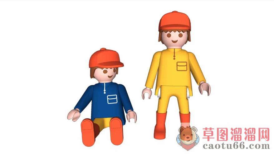 乐高积木SU模型