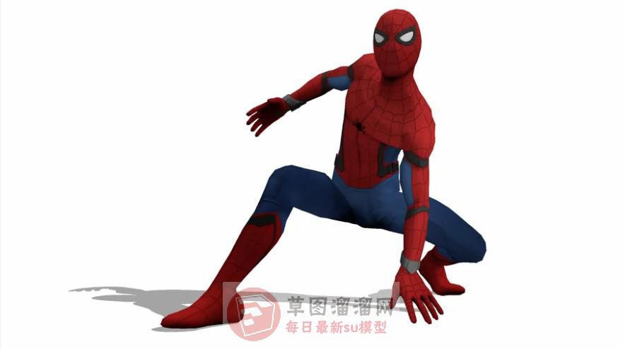 蜘蛛侠人物SU模型