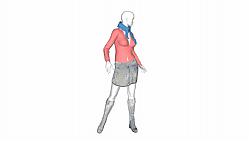 假人模特服装模特SU模型 免费sketchup模型下载