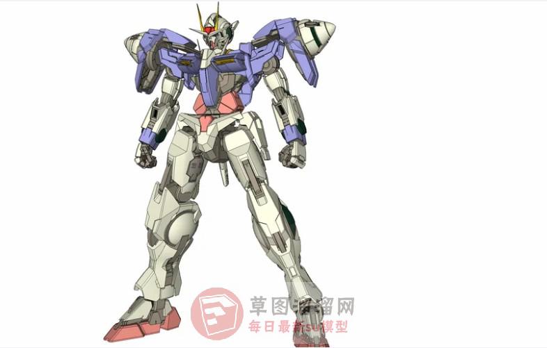 机甲机器人高达SU模型