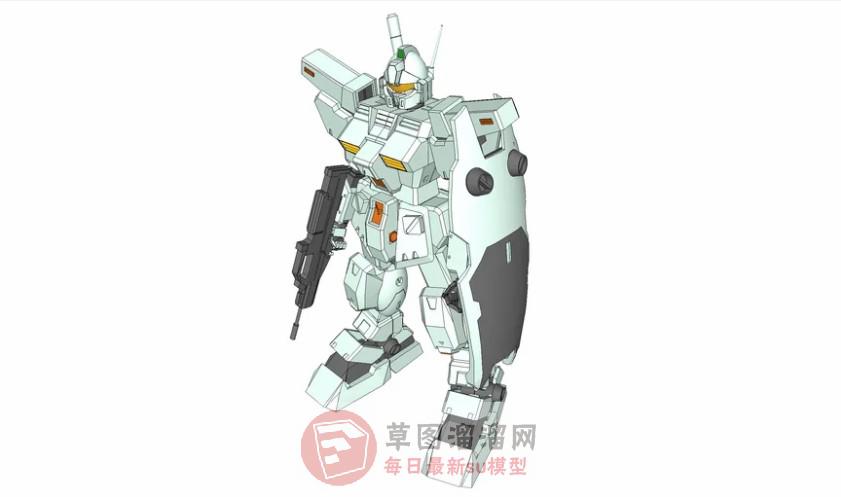 高达敢达机器人SU模型
