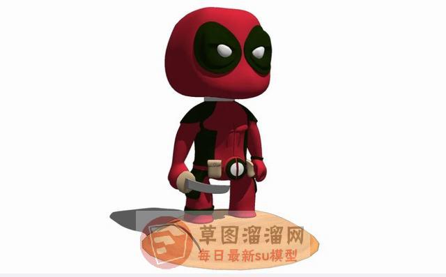 忍者蜘蛛侠SU模型