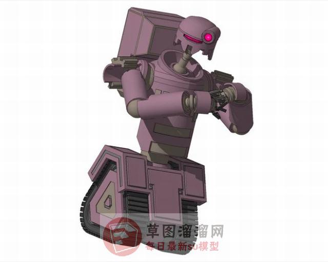 太空机器人SU模型