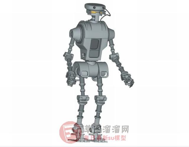 机器人骨架SU模型