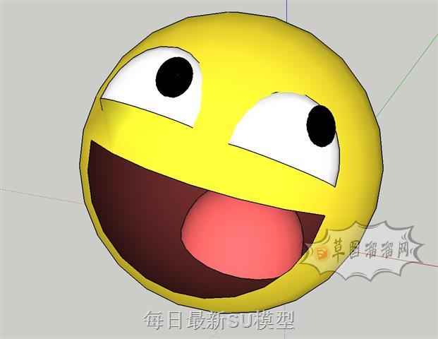 搞笑表情SU模型