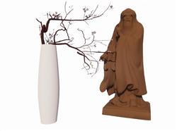 老子花瓶古代SU模型