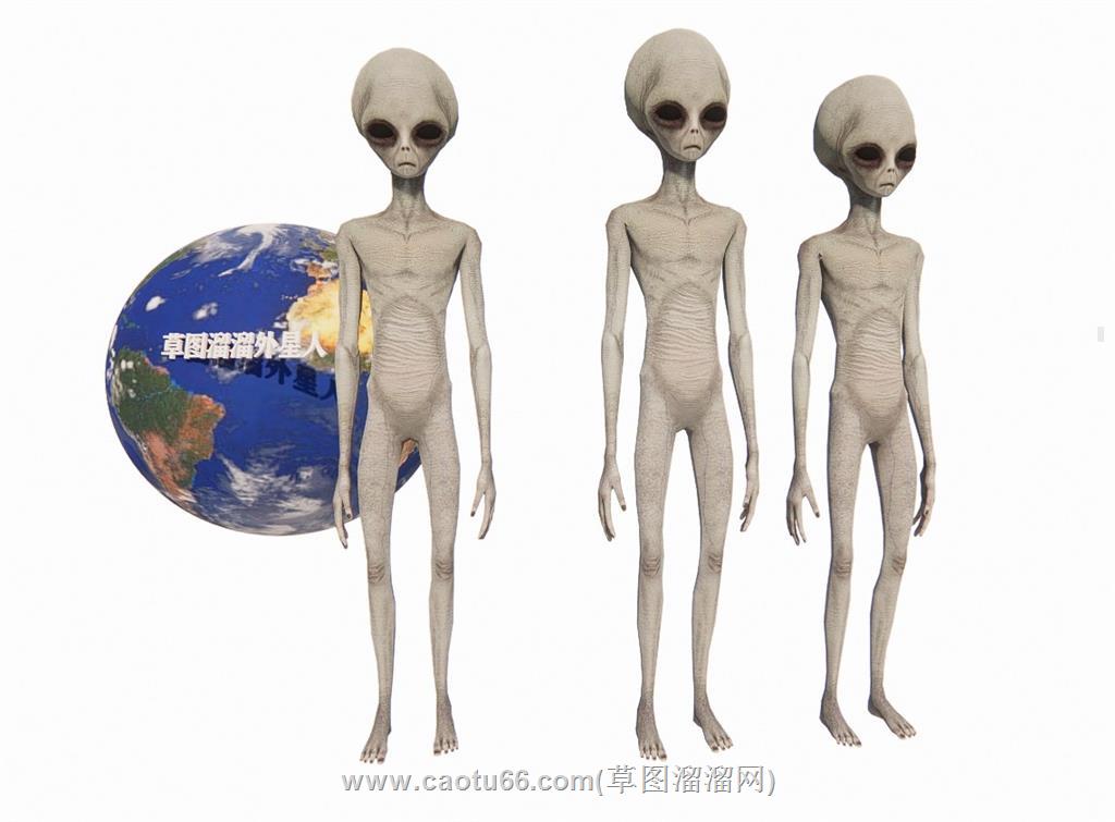 外星人地球SU模型