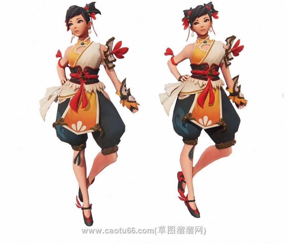 卡通哪吒手办SU模型