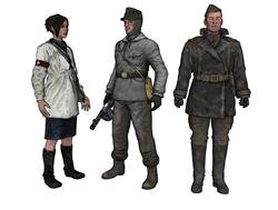 二战士兵加特林SU模型