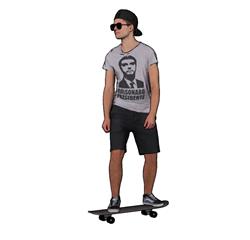 滑板人物男人SU模型