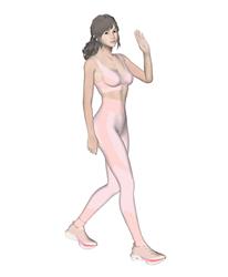 美女人物SU模型