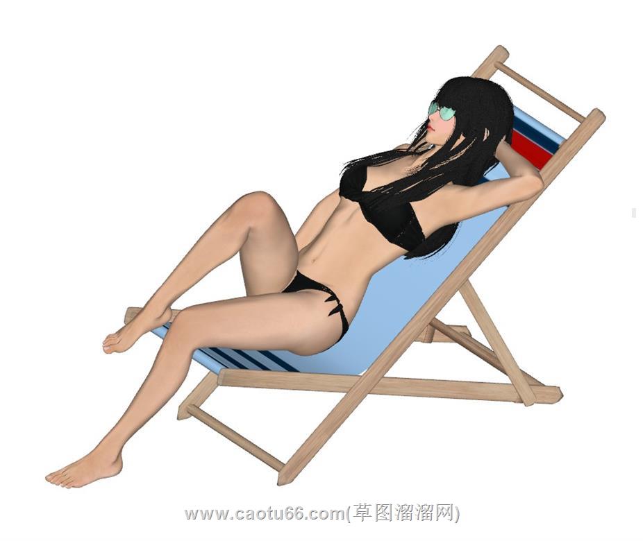 美女比基尼SU模型