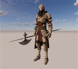 盔甲铠甲武士SU模型