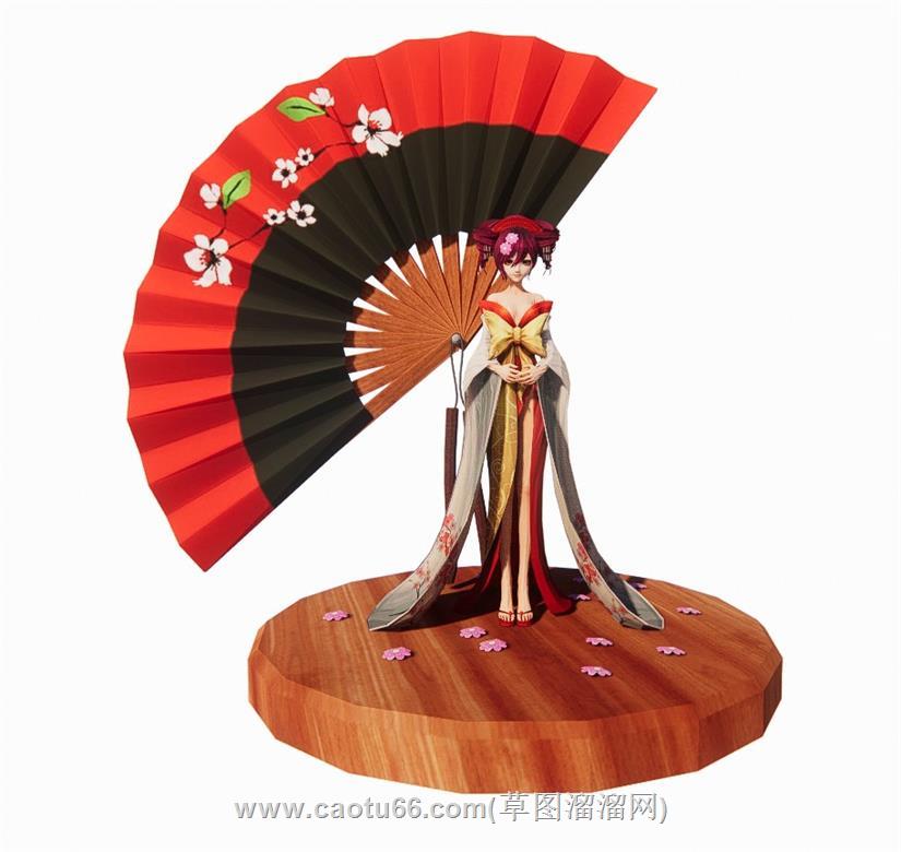 动漫女孩人物SU模型