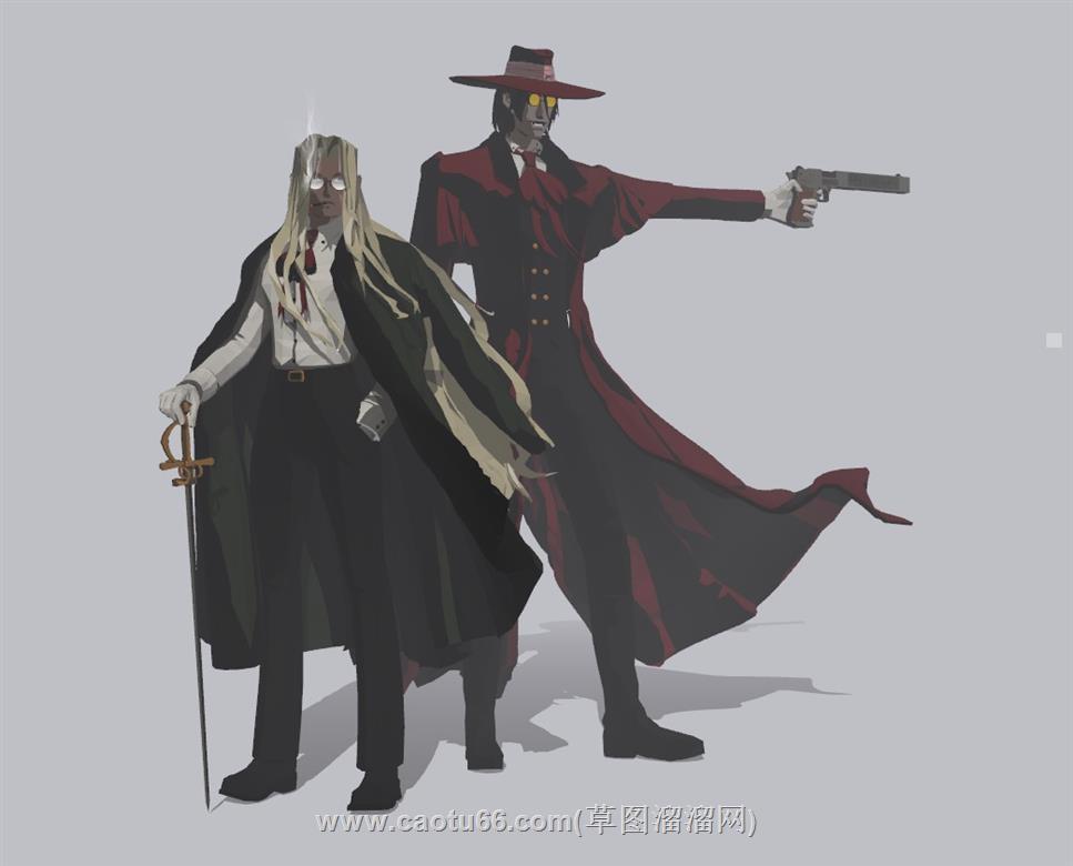 海辛动漫人物SU模型