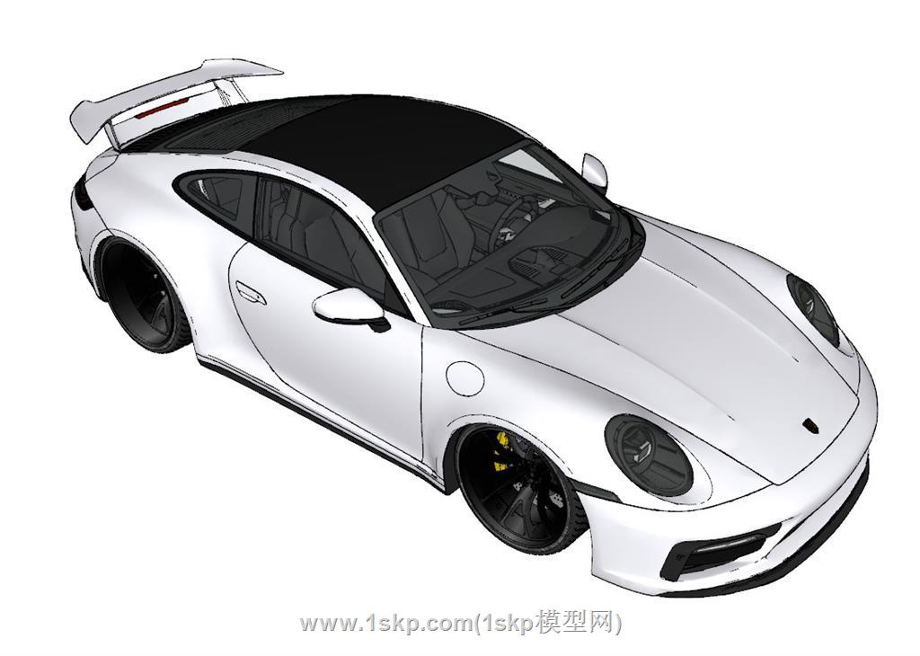 保时捷911汽车SU模型
