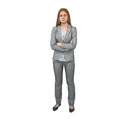 女领导人物女人SU模型