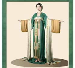 汉服古风美女人物SU模型