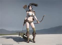 游戏角色人物SU模型