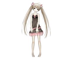 卡通动漫少女SU模型