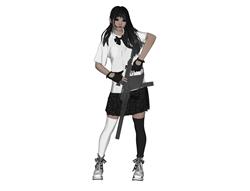 女孩CosplaySU模型