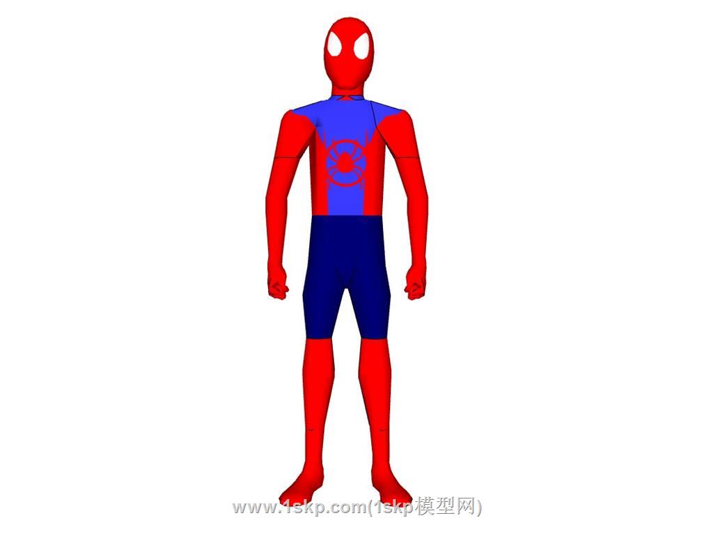 蜘蛛侠SU模型