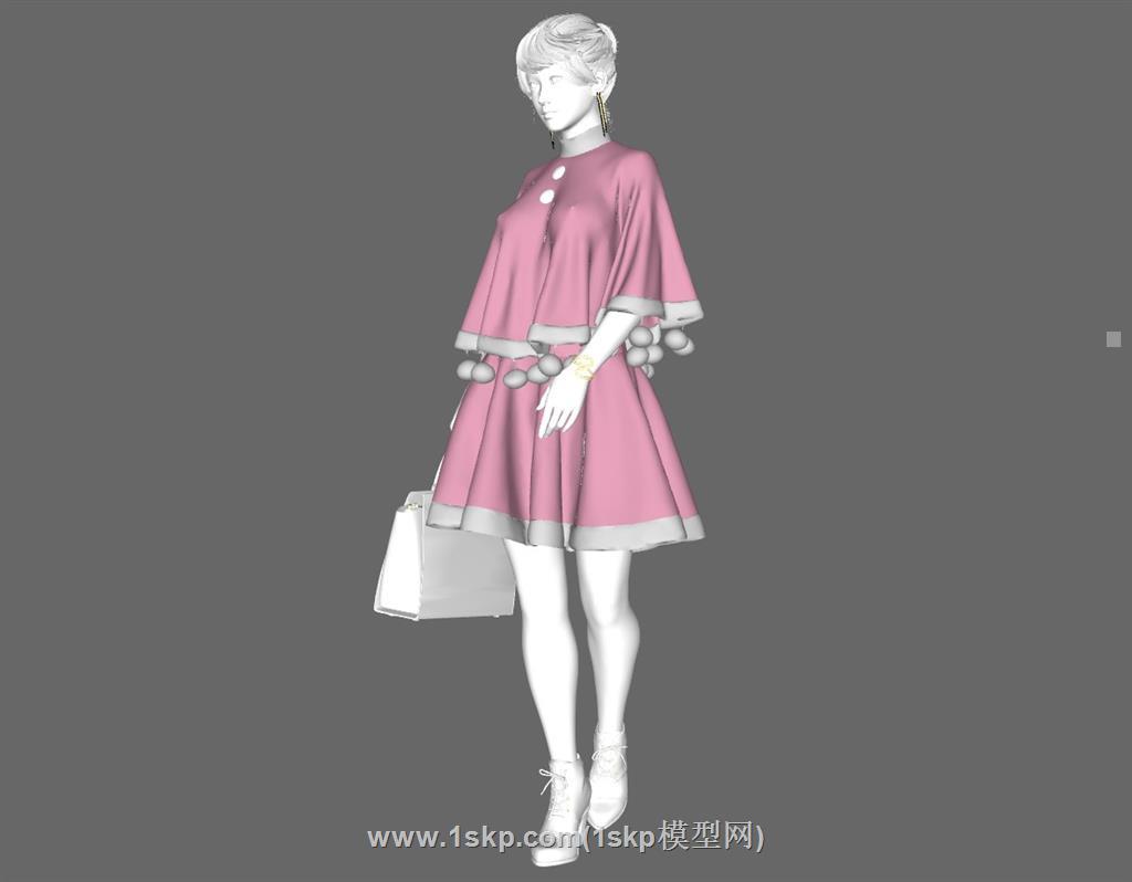 美女假人服装模特