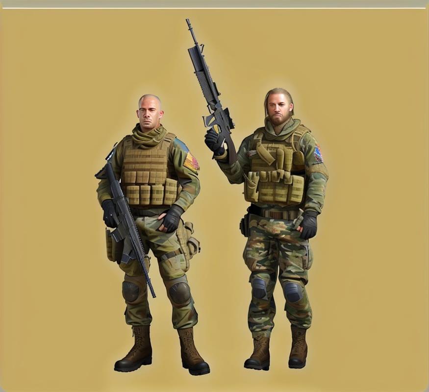 士兵特种兵人物