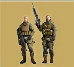 士兵特种兵人物