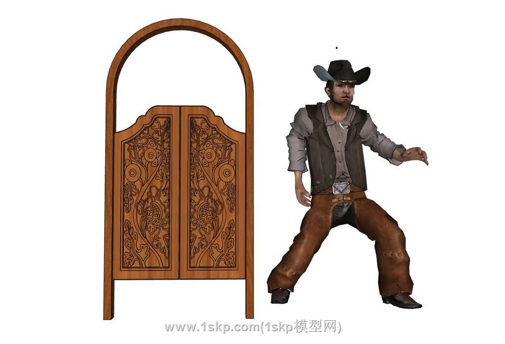 牛仔门西部牛仔