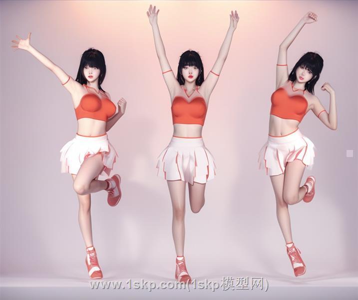 啦啦队美女人物