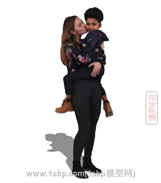 外国人妈妈和黑人小老弟