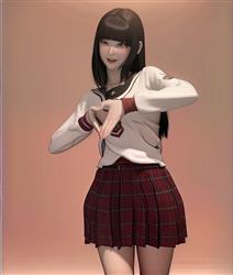 亚洲人女生美女