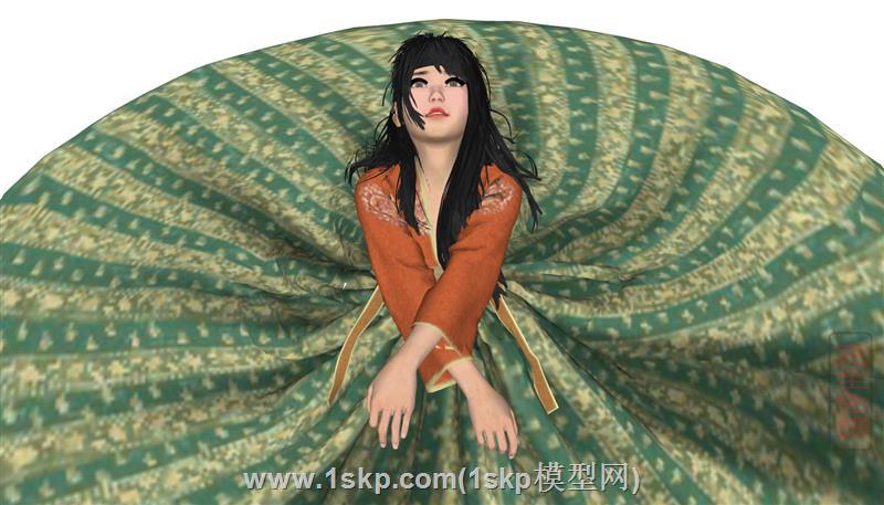 摄影对象美女人物