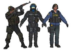 CS特警FBI人物