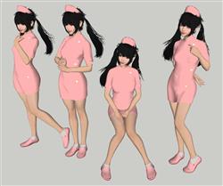 护士装的女人