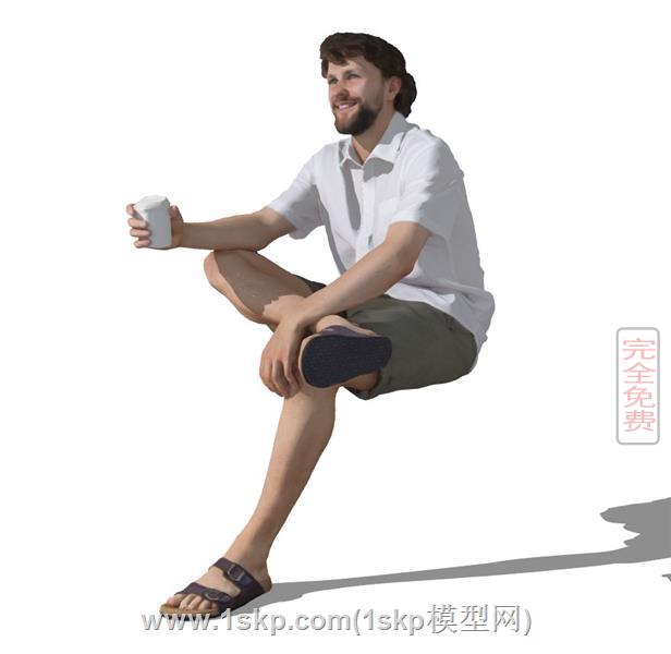 二郎腿外国人