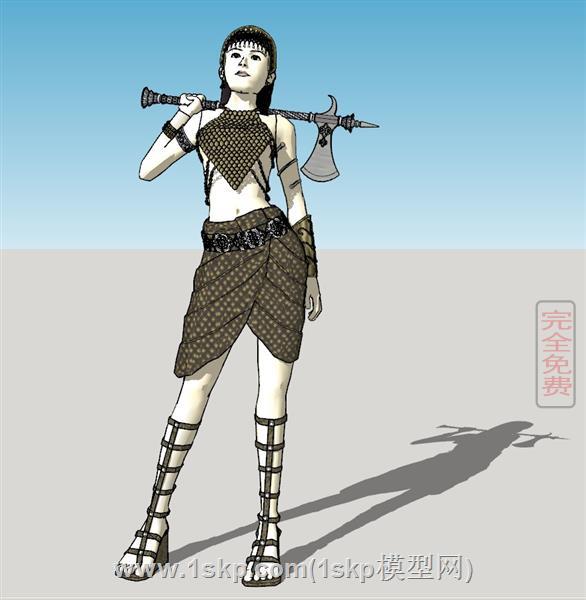 石斧少女