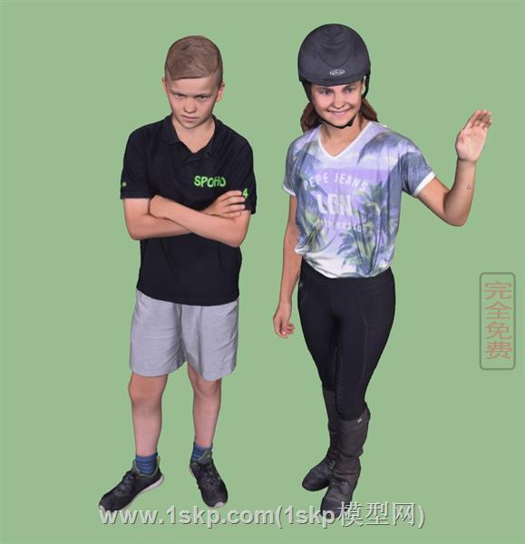 歪果仁小孩人物