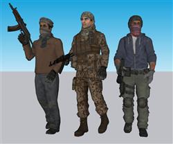 敌军士兵人物