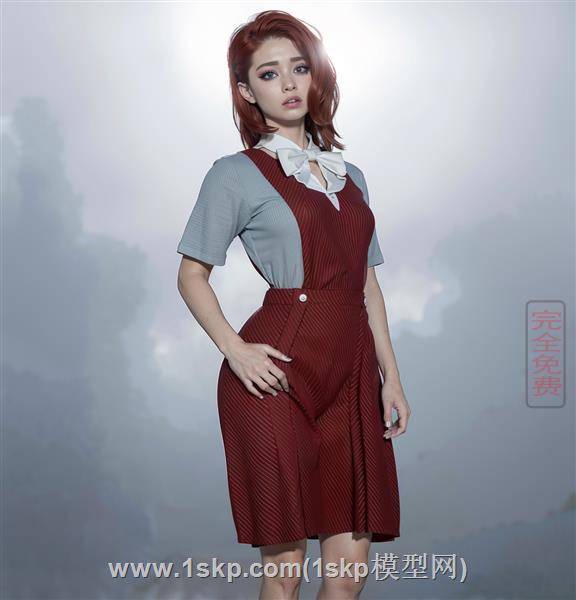 插口袋的女人人物