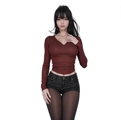 站长牛仔裤女孩人物