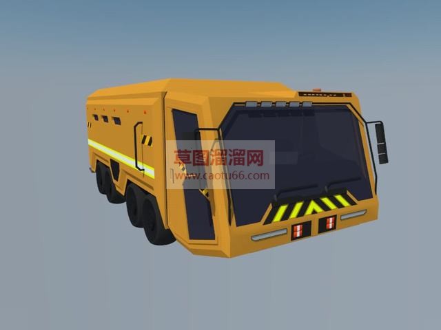 工程车辆SU模型