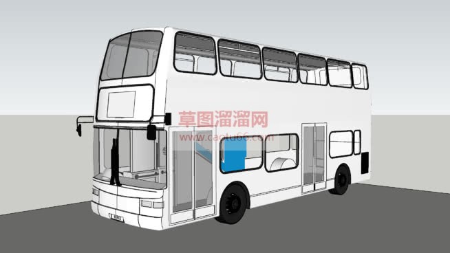 公交巴士车SU模型