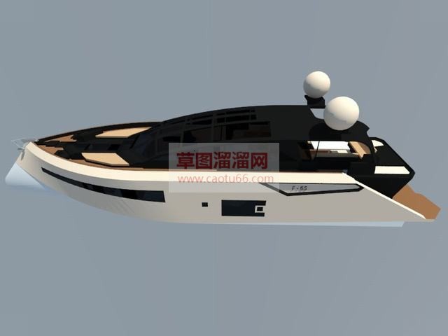 游艇快艇SU模型